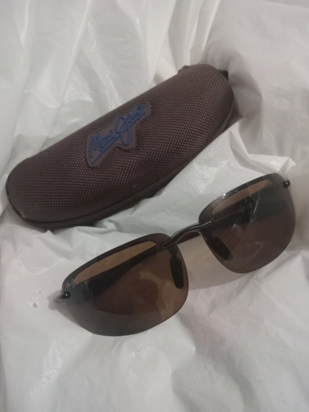 Maui Jim sunglasses and case